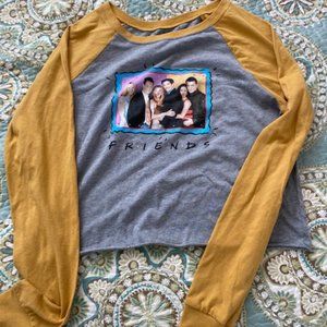 F.R.I.E.N.D.S TV Series Baseball Style long Sleeves T-Shirt, size S